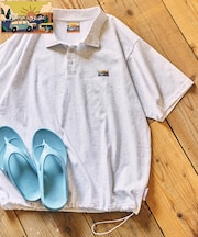 FREAK'S STORE for BEACH & FES リラックスフィット ワンポイントロゴ スピンドル ポロシャツ