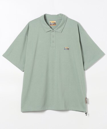 FREAK'S STORE for BEACH & FES リラックスフィット ワンポイントロゴ スピンドル ポロシャツ