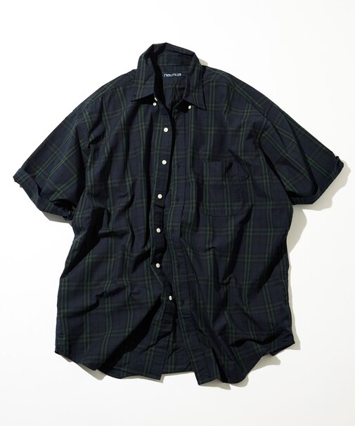 ヴィンテージライク ブロード ボタンダウン 半袖シャツ