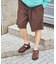 晴雨兼用 レザレット グルカサンダル