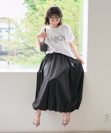 別注 フレンチスリーブTシャツ スカートセットアップ