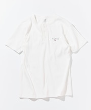 Essentials タイトフィット S/S ヘンリーネックTシャツ