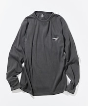 Essentials タイトフィット L/S クルーネック ピグメントTシャツ