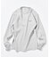 Essentials タイトフィット L/S ヘンリーネック ワッフル Tシャツ