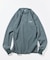 Essentials タイトフィット L/S ヘンリーネック ワッフル ピグメントTシャツ
