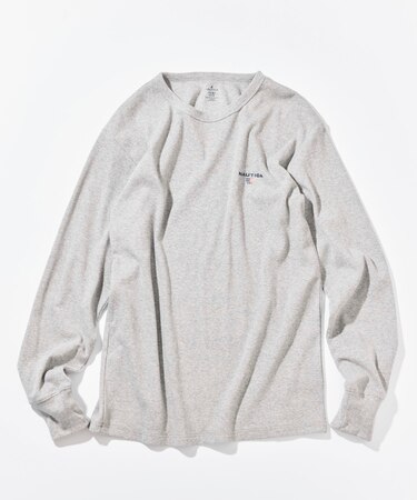 Essentials タイトフィット L/S クルーネックTシャツ