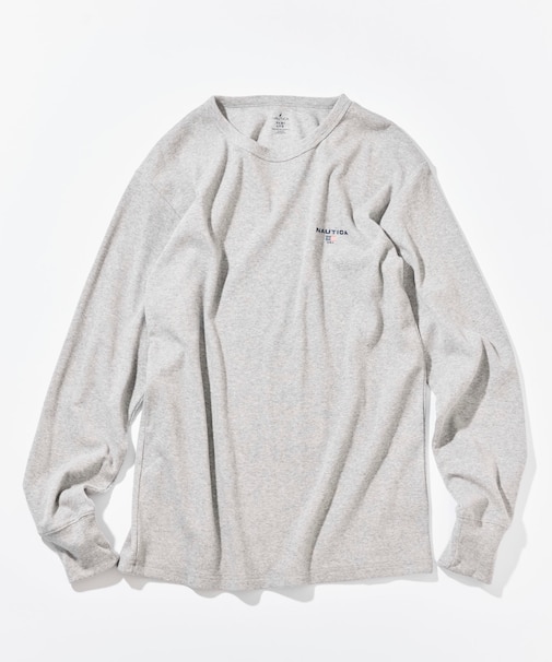 Essentials タイトフィット L/S クルーネックTシャツ