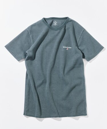 Essentials タイトフィット S/S クルーネック ワッフル ピグメントTシャツ