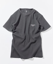 Essentials タイトフィット S/S クルーネック ワッフルTシャツ