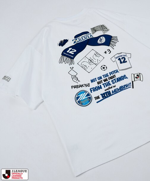 J.LEAGUE × FREAK’S STORE 別注SUPPORTERS SHORT SLEEVE TEE 【FC町田ゼルビア】