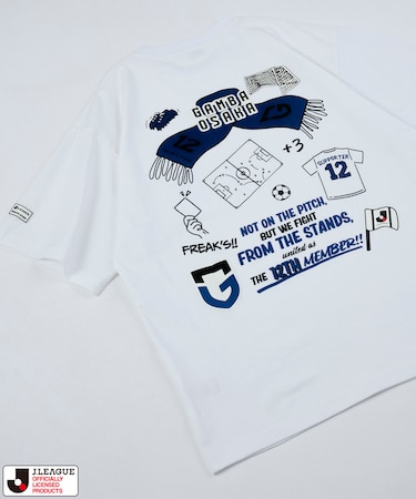 【5月15日 12:00販売開始】J.LEAGUE × FREAK’S STORE 別注SUPPORTERS SHORT SLEEVE TEE 【ガンバ大阪】