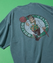 NBA × FREAK'S STORE 別注 ヴィンテージライク チーム バック ロゴ TEE
