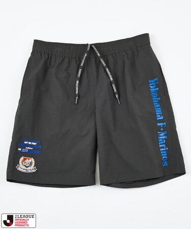 【5月15日 12:00販売開始】J.LEAGUE × FREAK'S STORE 別注 SUPPORTERS NYLON SHORTS 【横浜 F・マリノス】