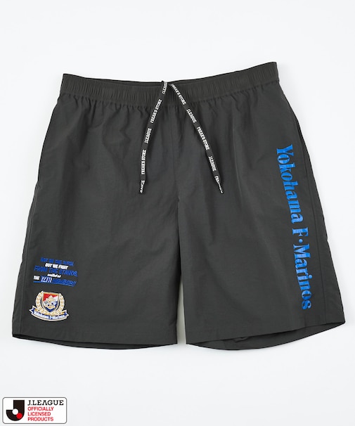 【5月15日 12:00販売開始】J.LEAGUE × FREAK'S STORE 別注 SUPPORTERS NYLON SHORTS 【横浜 F・マリノス】