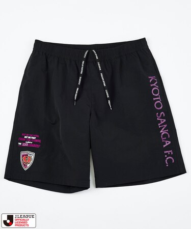 【5月15日 12:00販売開始】J.LEAGUE × FREAK'S STORE 別注 SUPPORTERS NYLON SHORTS【京都サンガF.C.】