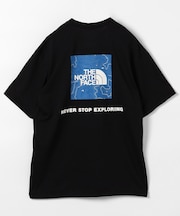 ショートスリーブバックスクエアトラバースロゴティー（メンズ）