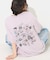 tombonia/トムボニア バックプリント クルーネックTシャツ/キャンパスライフ