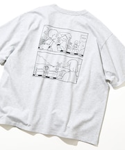 tombonia/トムボニア バックプリント クルーネックTシャツ/Boy Meets Girl