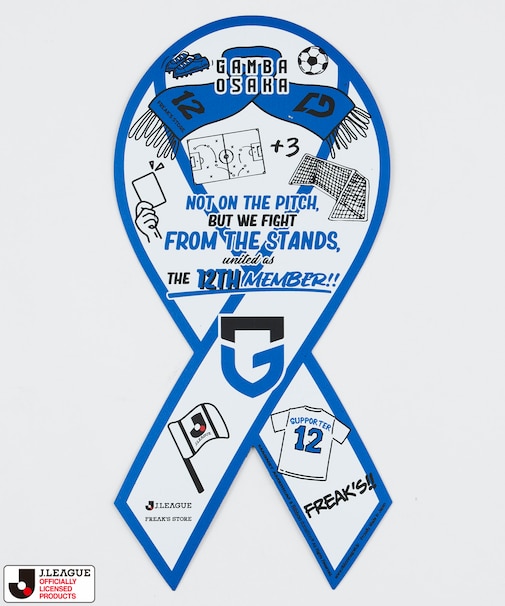J.LEAGUE × FREAK’S STORE 別注MEMORIAL RIBBON MAGNET メモリアルリボンマグネット