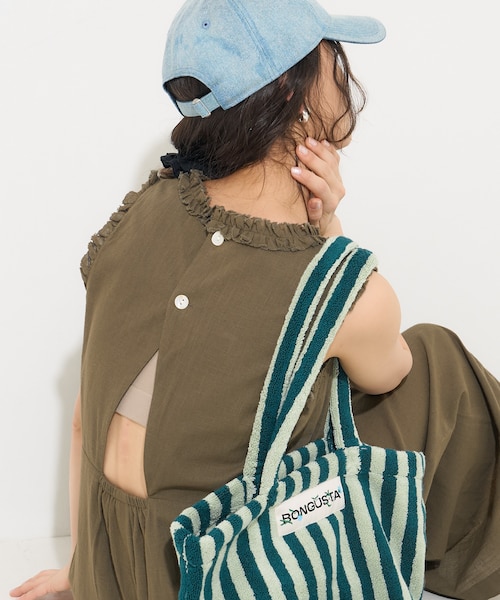 Vintageバンダナリメイクサロペット｜フリークスストアの通販｜&mall
