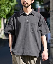 HEAVY WEIGHT/ヘビーウェイト ピグメント ショートスリーブ ポロシャツ/Tシャツ/10.5オンス