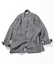 Linen Open Collar Long Sleeve Shirt