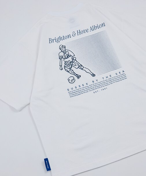 Brighton & Hove Albion FC - SEAGULLS PLAYER LINE TEE