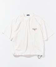 リラックスフィット フラッグロゴ ヘムコード ポケットTシャツ