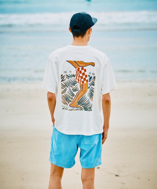 GREENROOM GALLERY × FREAK'S STORE / グリーンルームギャラリー 別注 Fabian Lavater 半袖Tシャツ