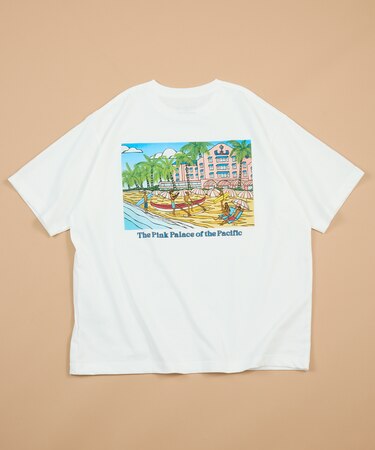 GREENROOM GALLERY × FREAK'S STORE / グリーンルームギャラリー 別注 Heather Brown 半袖Tシャツ