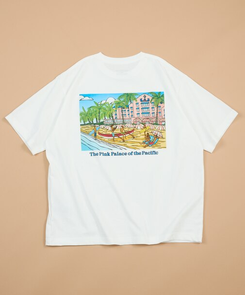 GREENROOM GALLERY × FREAK'S STORE / グリーンルームギャラリー 別注 Heather Brown 半袖Tシャツ