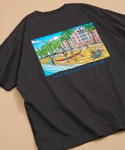 GREENROOM GALLERY × FREAK'S STORE / グリーンルームギャラリー 別注 Heather Brown 半袖Tシャツ