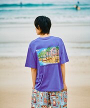 GREENROOM GALLERY × FREAK'S STORE / グリーンルームギャラリー 別注 Heather Brown 半袖Tシャツ