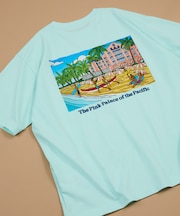 GREENROOM GALLERY × FREAK'S STORE / グリーンルームギャラリー 別注 Heather Brown 半袖Tシャツ