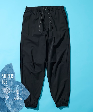 SUPER ICE / スーパーアイス ジョガーパンツ 接触冷感 / 吸水速乾 / UVカット