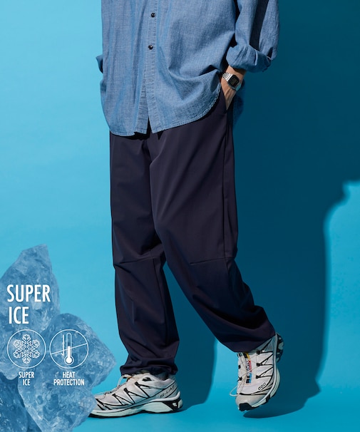 SUPER ICE / スーパーアイス ジョガーパンツ 接触冷感 / 吸水速乾 / UVカット