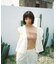 【5月25日12:00販売開始】【Beach & Festival】別注 カップ付きアシンメトリーキャミソール<水陸両用>