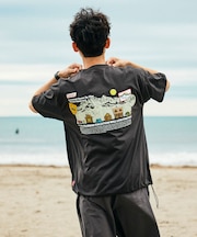Coleman × FREAK'S STORE / コールマン 別注 Snowy Mountain バックプリント スピンドルTシャツ
