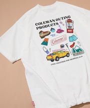 Coleman × FREAK'S STORE / コールマン 別注 Trekking Goods バックプリント スピンドルTシャツ