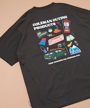 Coleman × FREAK'S STORE / コールマン 別注 Trekking Goods バックプリント スピンドルTシャツ