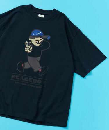 kaoyorinakami × FREAK'S STORE/カオヨリナカミ 別注  ピースボーイ Tee