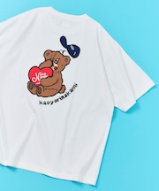 kaoyorinakami × FREAK'S STORE/カオヨリナカミ 別注 スワリパンチベア Tee
