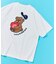kaoyorinakami × FREAK'S STORE/カオヨリナカミ 別注 スワリパンチベア Tee