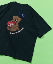 kaoyorinakami × FREAK'S STORE/カオヨリナカミ 別注 スワリパンチベア Tee
