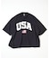 Made in U.S.A ヘビーウェイト オーバーサイズ クルーネック プリントTシャツ type 5