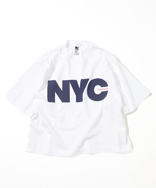 Made in U.S.A ヘビーウェイト オーバーサイズ クルーネック プリントTシャツ type 3