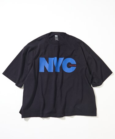 Made in U.S.A ヘビーウェイト オーバーサイズ クルーネック プリントTシャツ type 3