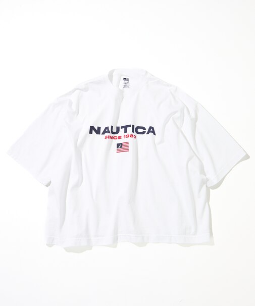 Made in U.S.A ヘビーウェイト オーバーサイズ クルーネック プリントTシャツ type 1