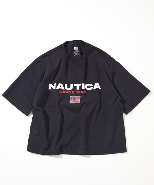 Made in U.S.A ヘビーウェイト オーバーサイズ クルーネック プリントTシャツ type 1
