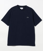 アウトライン クロック クルーネック Tシャツ